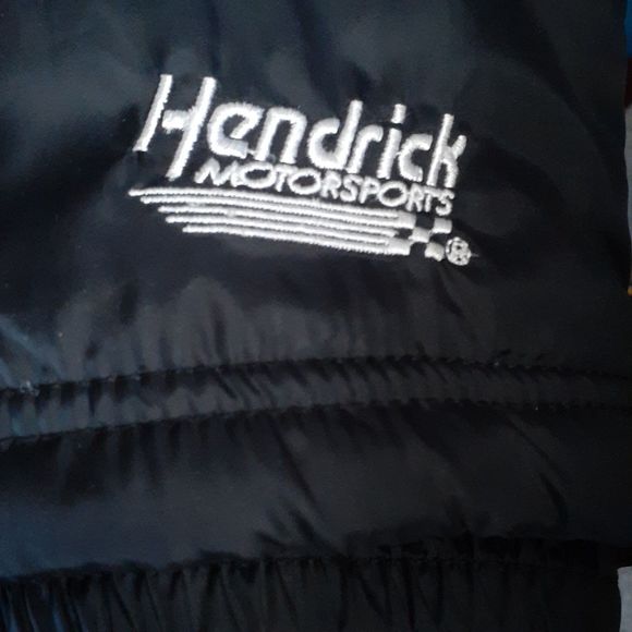NASCAR Jeff Gordon Hendrick Motorsports Black Hooded Coat Jacket - SZ XXL - Picture 4 of 13